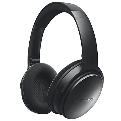 Bose® QuietComfort® Noise Cancelling® QC35 Over-Ear Wireless Bluetooth NFC Headphones With Mic/Remote Black Bose® QuietComfort® Noise Cancelling® QC35 Over-Ear Wireless Bluetooth NFC Headphones With Mic/Remote Black